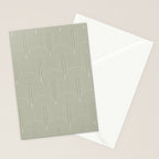 Art Deco Arch Pattern XLIII Stationery Card Gallery Image 2