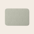 Art Deco Arch Pattern XLIII Bath Mat Gallery Image 1