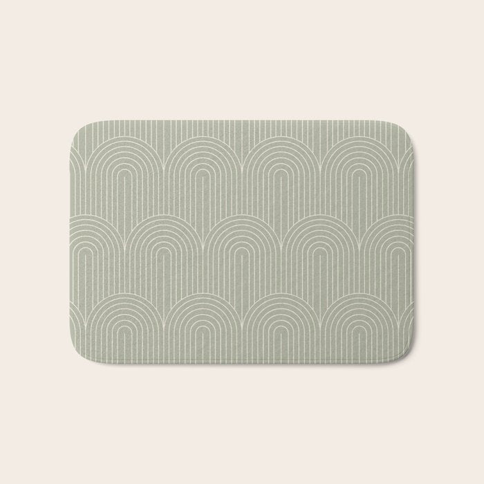Art Deco Arch Pattern XLIII Bath Mat Gallery Image 1