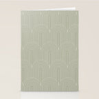 Art Deco Arch Pattern XLIII Stationery Card Gallery Image 2