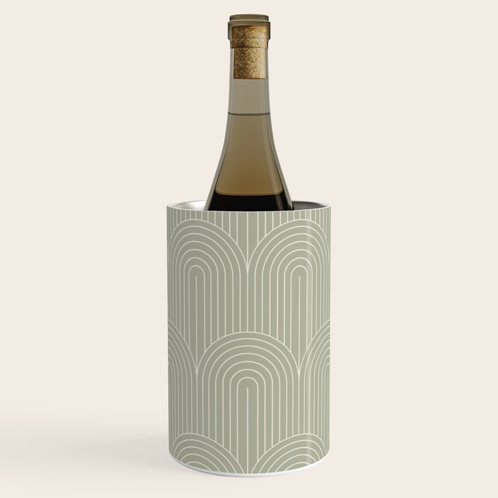 Art Deco Arch Pattern XLIII Wine Chiller Gallery Image 1