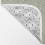 Art Deco Arch Pattern XLIII Bath Mat Gallery Image 2