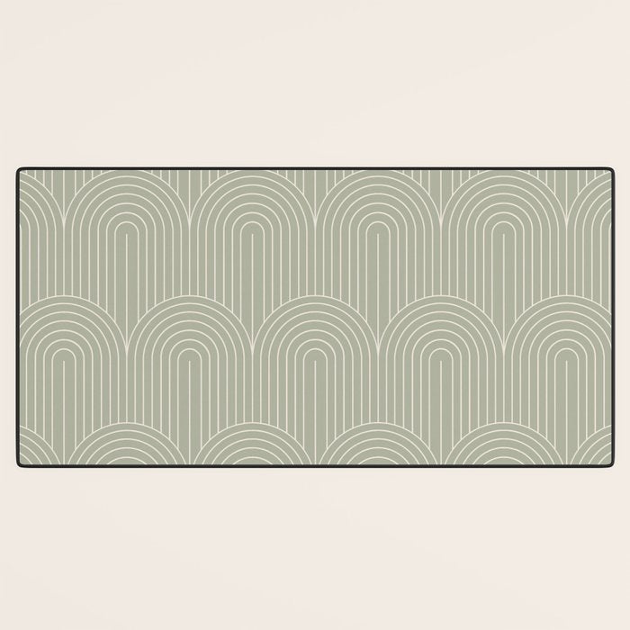 Art Deco Arch Pattern XLIII Desk Mat Gallery Image 3