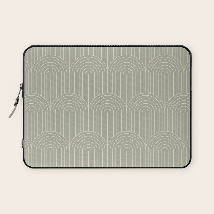 Art Deco Arch Pattern XLIII Laptop Sleeve Gallery Image 1