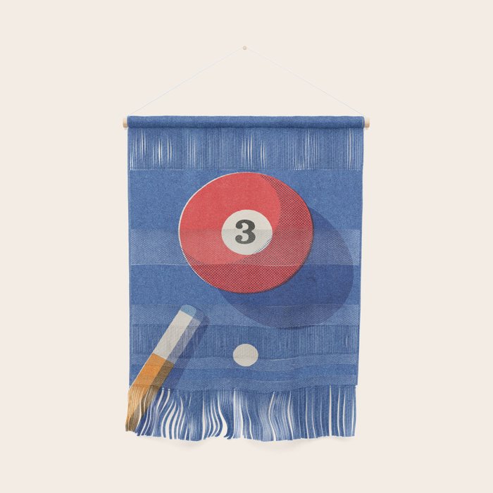 BALLS / Billiards - ball 3 I Wall Hanging Gallery Image 1