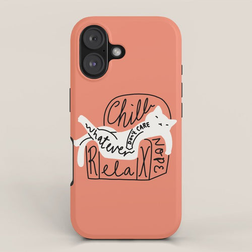 Whatever Cat Iphone Case Gallery Image 1