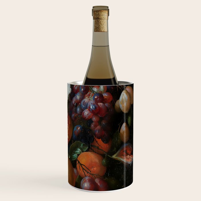 Antique Botanical IV [antique painting remixed] Wine Chiller Gallery Image 3