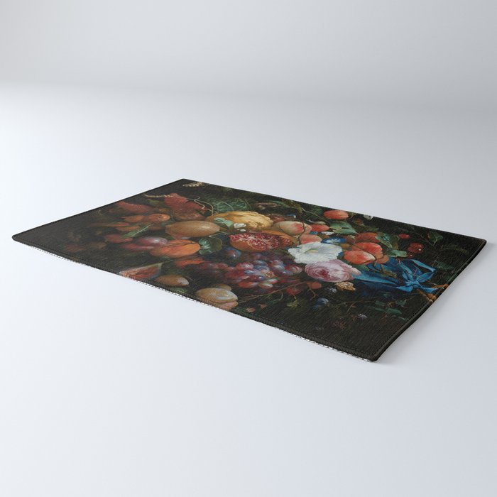 Antique Botanical IV [antique painting remixed] Rug Gallery Image 3