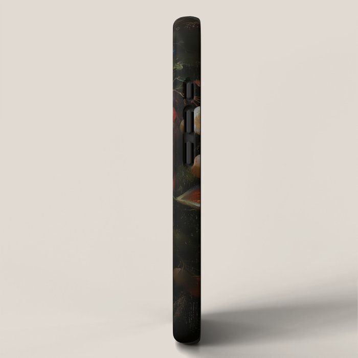Antique Botanical IV [antique painting remixed] iPhone Case Gallery Image 2