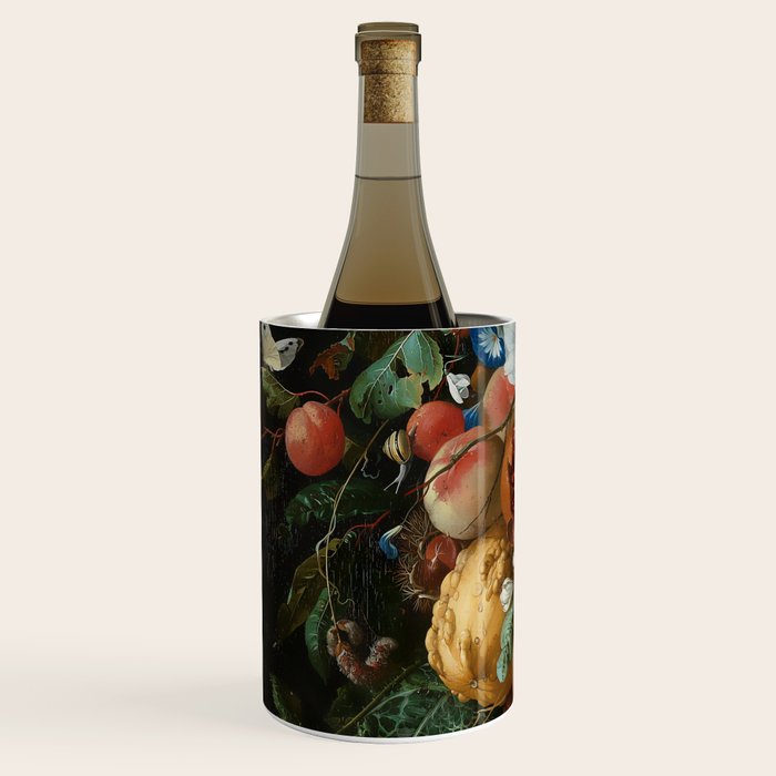 Antique Botanical IV [antique painting remixed] Wine Chiller Gallery Image 2