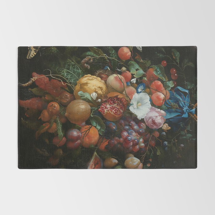 Antique Botanical IV [antique painting remixed] Rug Gallery Image 2