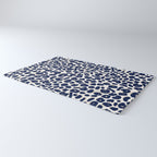 Leopard Print Abstractions - Navy Rug Gallery Image 3