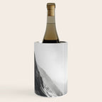 Alpine Silence - Minimalist Snowy Peak Wall Art Wine Chiller Gallery Image 3