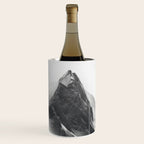 Alpine Silence - Minimalist Snowy Peak Wall Art Wine Chiller Gallery Image 1