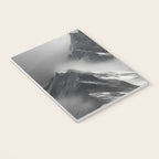 Alpine Silence - Minimalist Snowy Peak Wall Art Notebook Gallery Image 3