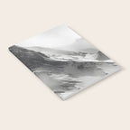 Alpine Silence - Minimalist Snowy Peak Wall Art Notebook Gallery Image 2