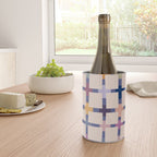 Colorful Patterned Grid II Wine Chiller Gallery Image 4