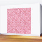 Coquette Valentines Day Bows in Colored Pencil Wall Mural Gallery Image 2