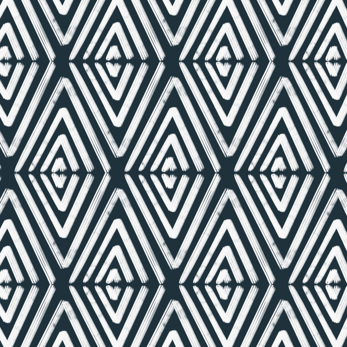 Stacked Arrows Navy and White Coffee Mug Gallery Image 2