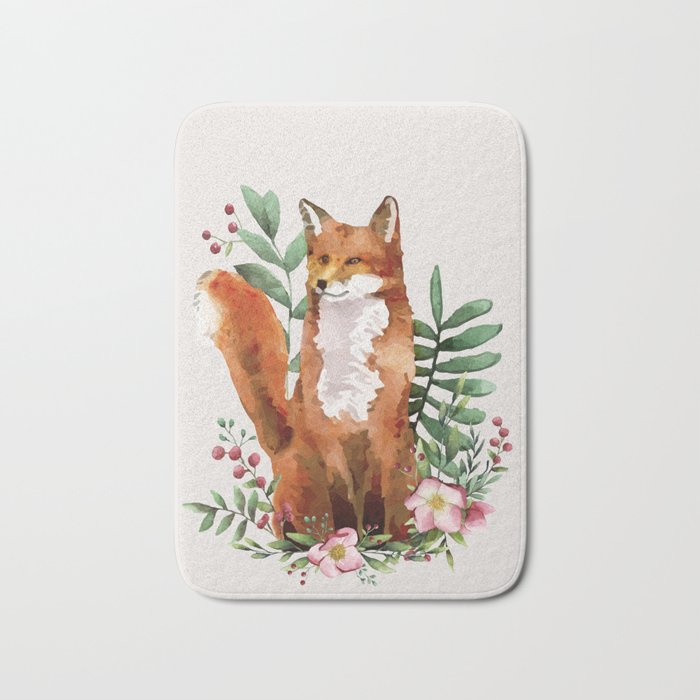 Autumn Fox II Bath Mat Gallery Image 1