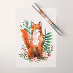 Autumn Fox II Wrapping Paper Gallery Image 1