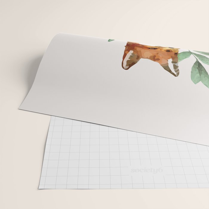 Autumn Fox II Wrapping Paper Gallery Image 2
