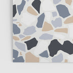 Terrazzo Mosaic Pattern, Gray and Neutral Poster Gallery Image 3