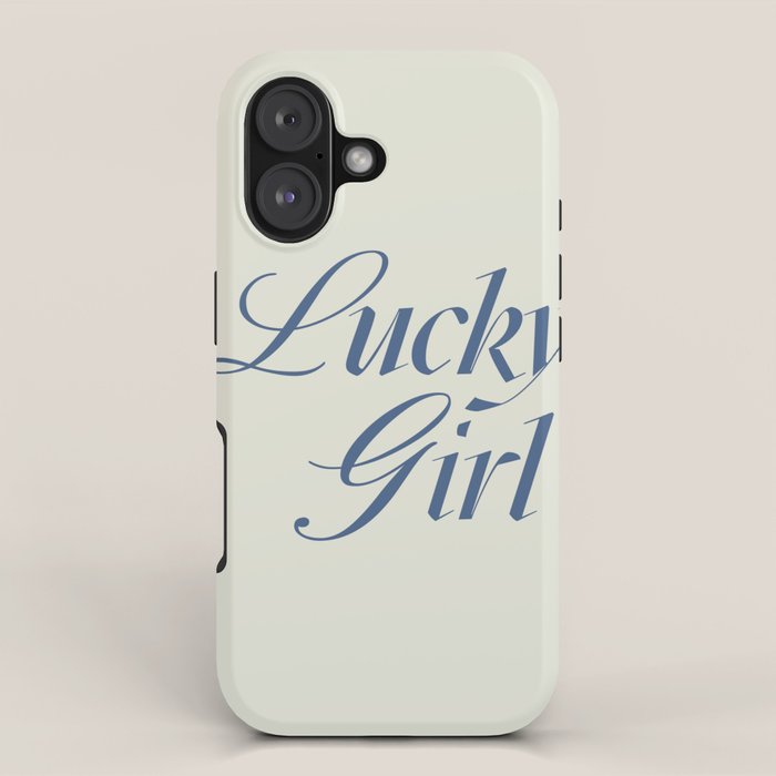 lucky girl iPhone Case Gallery Image 1