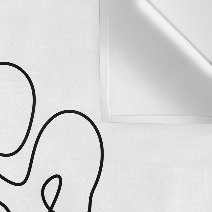 minimal line dance Wall Tapestry Gallery Image 3
