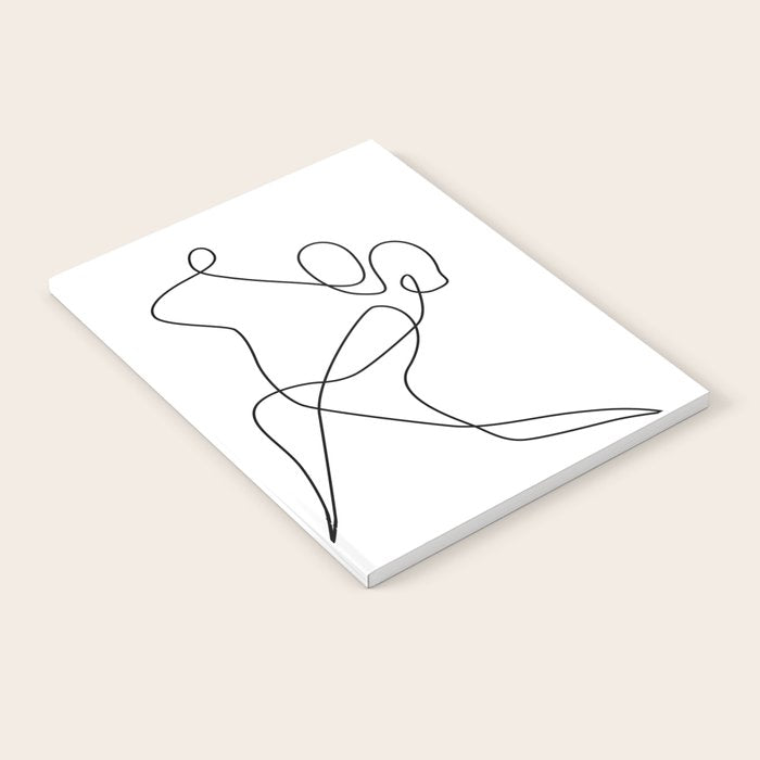 minimal line dance Notebook Gallery Image 1