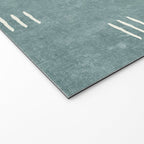 triple dash - dusty blue Welcome Mat Gallery Image 2