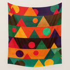 The moon phase Wall Tapestry Gallery Image 4