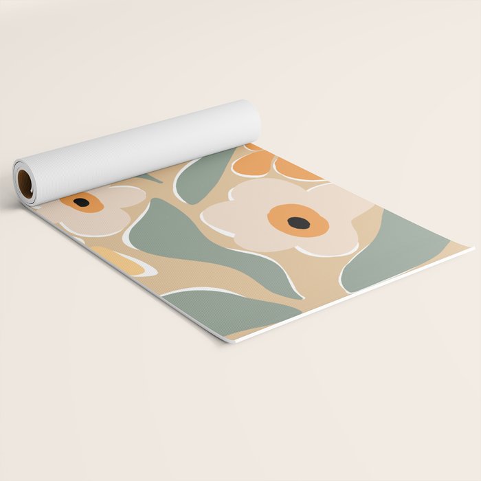 70s california flower market Yoga Mat Gallery Image 2