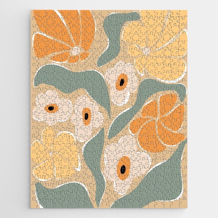 70s california flower market Jigsaw Puzzle Gallery Image 1