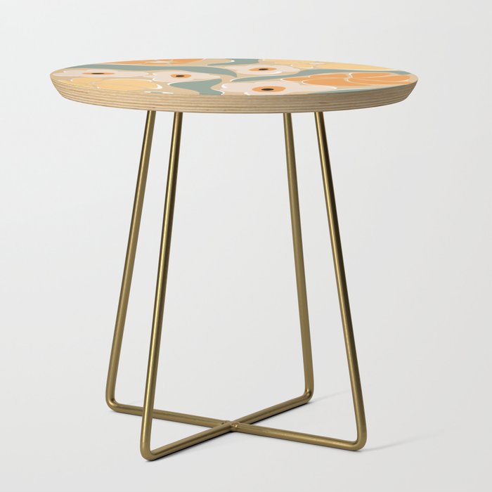 70s california flower market Side Table Gallery Image 1