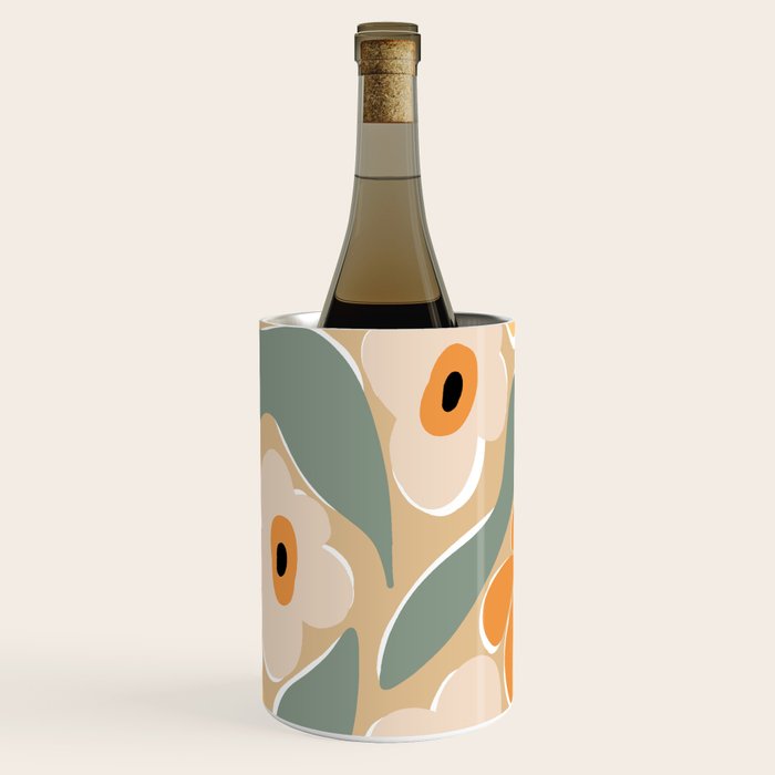 70s california flower market Wine Chiller Gallery Image 1