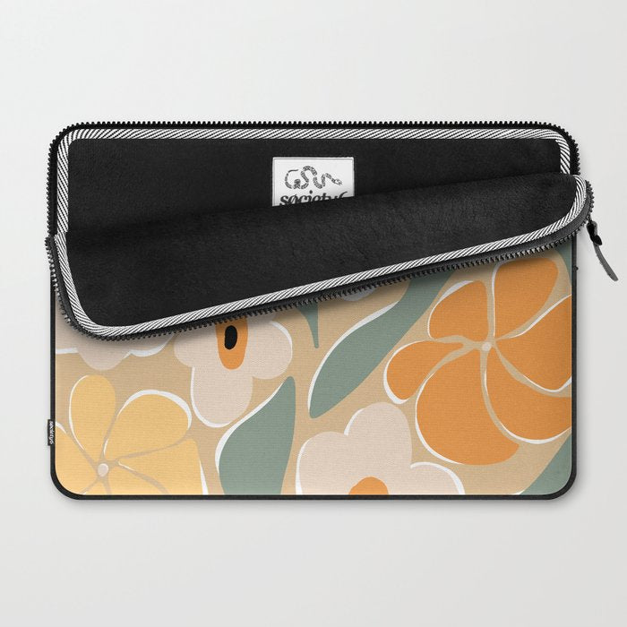 70s california flower market Laptop Sleeve Gallery Image 2