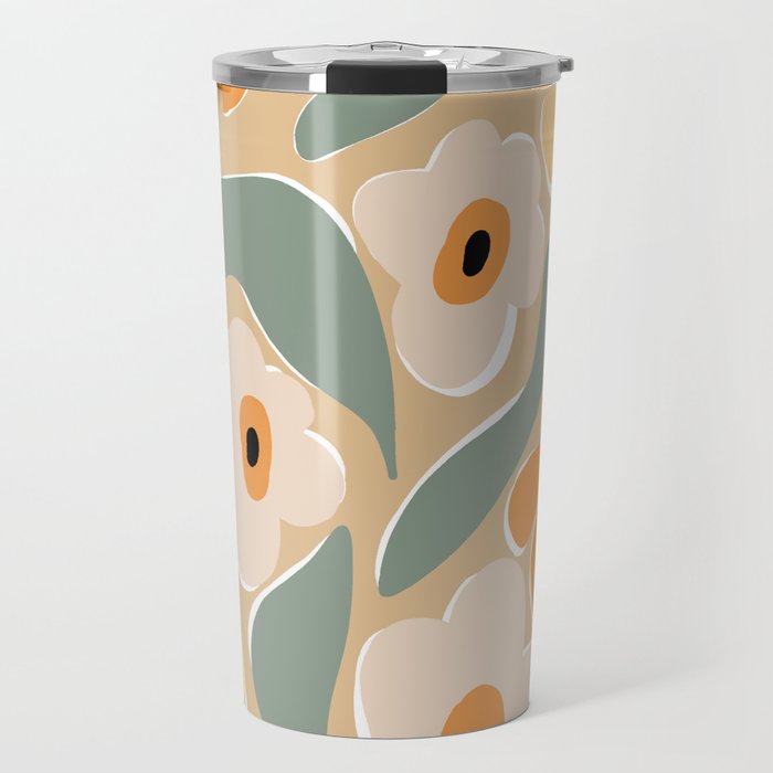 70s california flower market Travel Mug Gallery Image 1