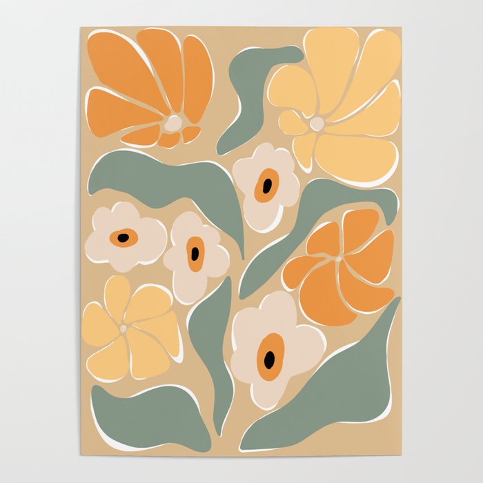 70s california flower market Poster Gallery Image 4