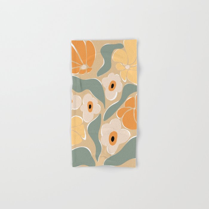 70s california flower market Bath Towel Gallery Image 1