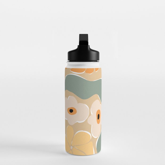 70s california flower market Water Bottle Gallery Image 3