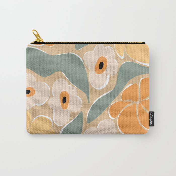 70s california flower market Carry All Pouch Gallery Image 1