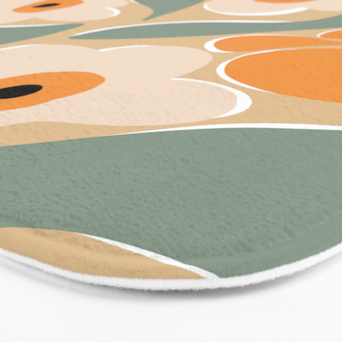 70s california flower market Bath Mat Gallery Image 3
