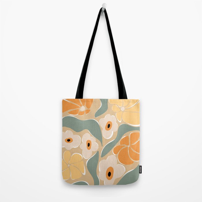 70s california flower market Tote Bag Gallery Image 2