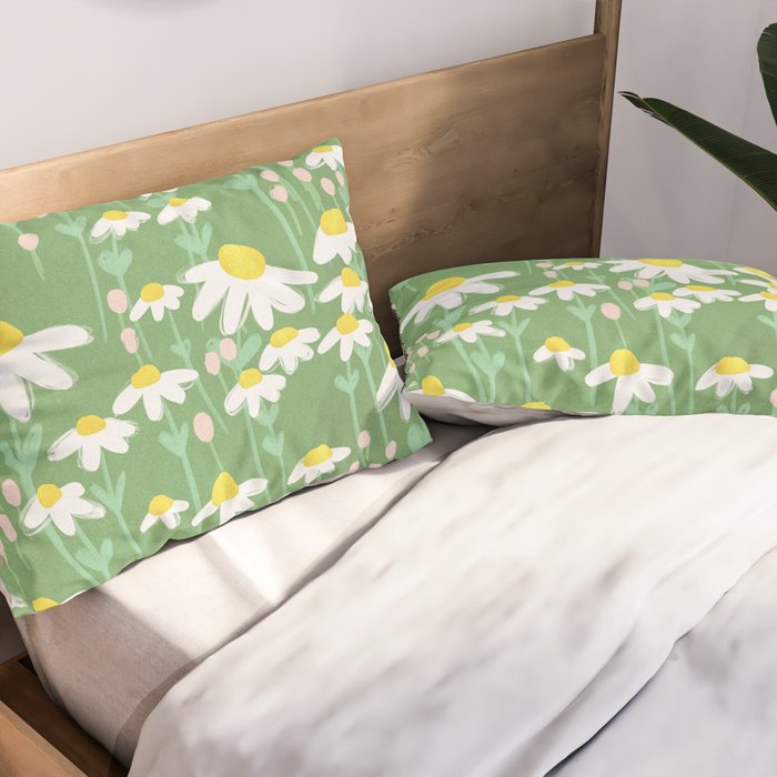 Chamomile Dream Pillow Sham Gallery Image 2