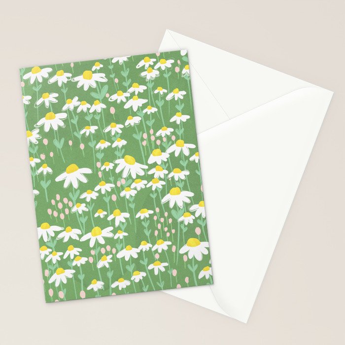 Chamomile Dream Stationery Card Gallery Image 2