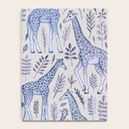 Blue Giraffe Pattern Notebook Gallery Image 4