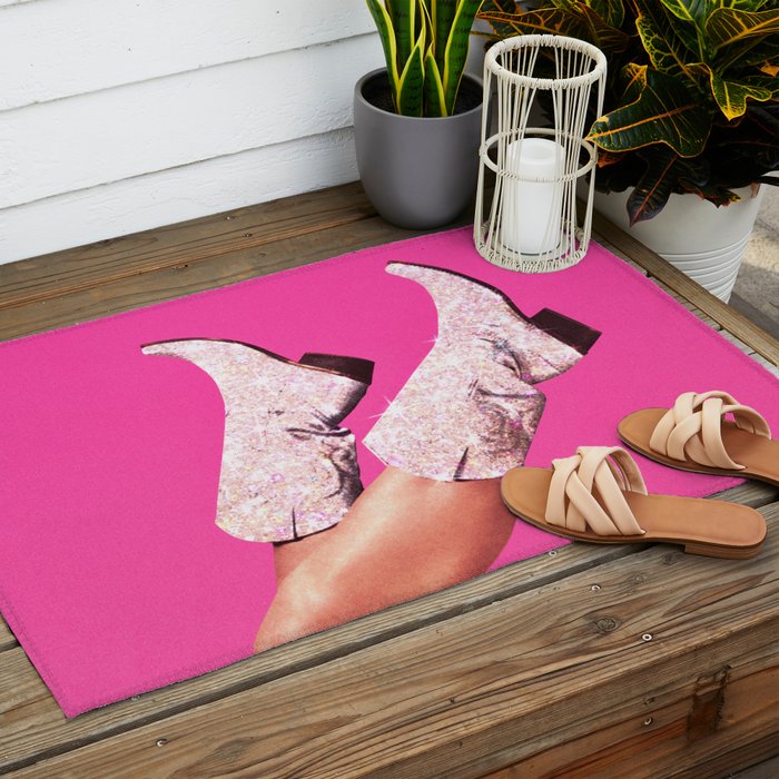 These Boots - Let's go party Outdoor Rug Gallery Image 2