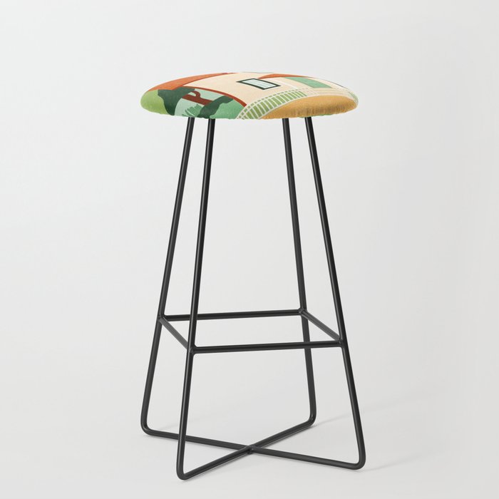 House in the woods Stool Gallery Image 1
