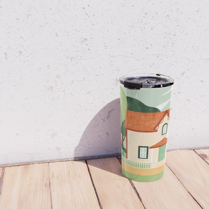 House in the woods Travel Mug Gallery Image 4